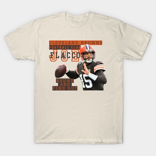 Joe Flacco Cleveland Browns T-Shirt by Alexander S.